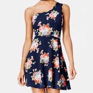 Floral Dress Shoulder